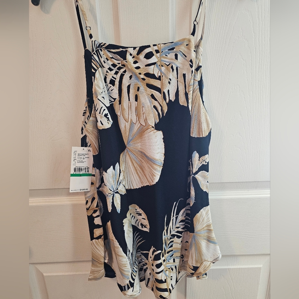 Karen Kane NWT Drape Front Cami